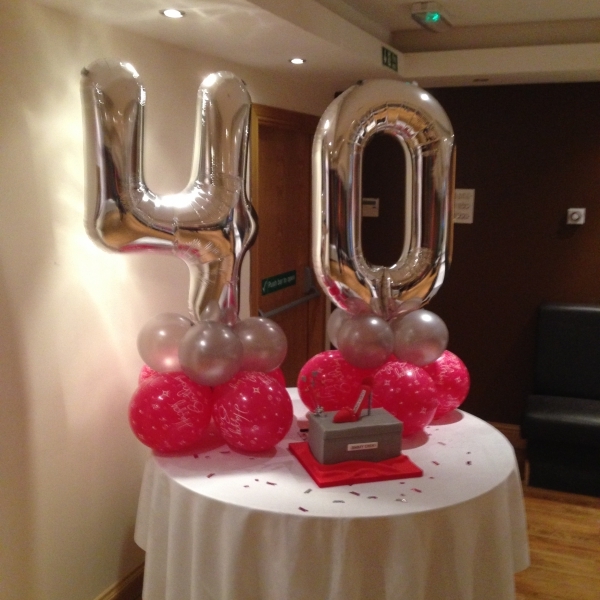 Birthday Balloons -40th Birthday | Party Balloons and supplies in
