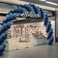 Spiral arch in St Enoch Centre Glasgow