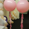 Giant gumball latex balloons