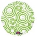 Foil Round Green Circles