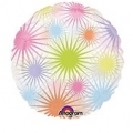 Foil Round Pastel Stars