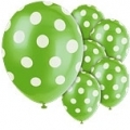Green Polka Dots