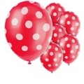 Red and White Polka Dots