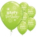Birthday Green Lime Latex