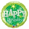 Birthday Green Sparkle