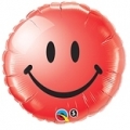 Red Round Smiley Face