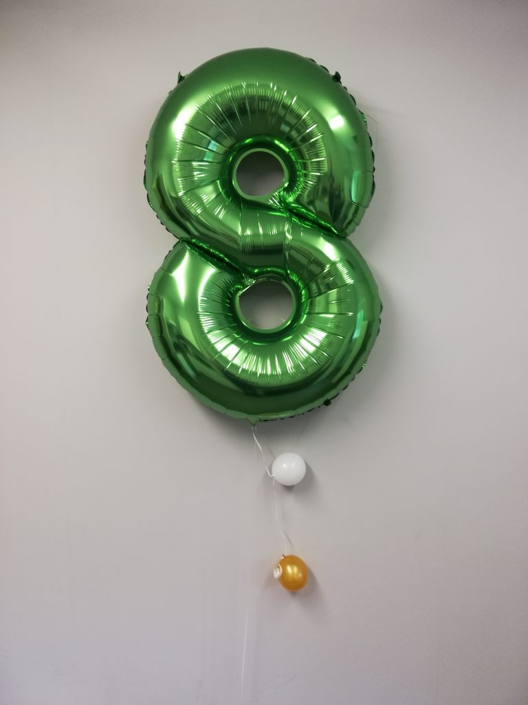 Green Number Balloon Party Balloons and supplies in Cumbernauld