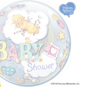 Baby Shower pastel coloured bubble