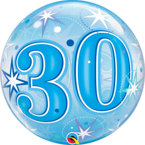 Blue Starburst bubble Age 30