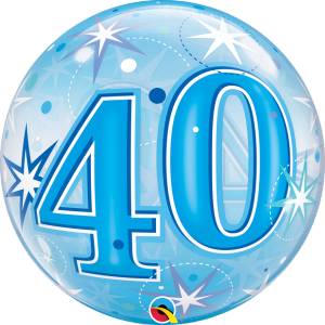 Blue Starburst bubble Age 40