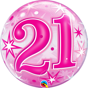 Pink Starburst bubble Age 21