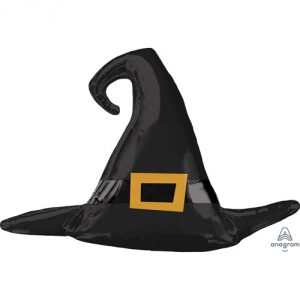 Witch hat satin supershape foil balloon