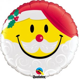 Santa Emoji foil