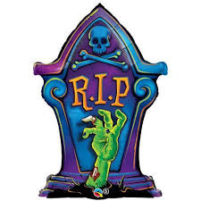 Halloween Tombstone balloon