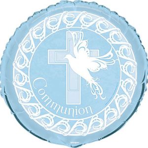 Blue Communion foil cluster