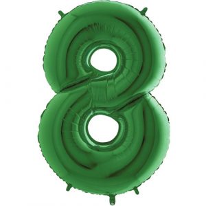 Green Balloon Numbers Large