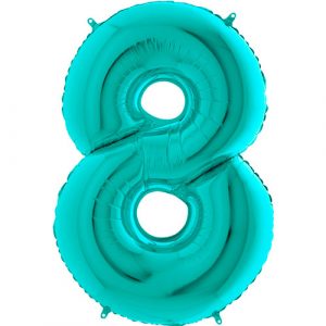 Tiffany Blue Numbers Large
