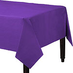 Plastic Rectangular Tablecover Pretty Purple