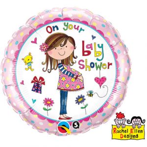 Rachel Ellen Baby Shower Foil Balloon