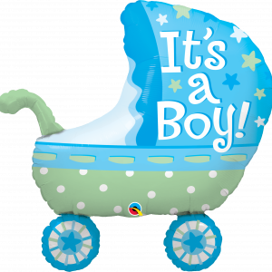 It's a Boy Pram foil