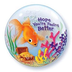 Fish Bowl Feeling Better bubble balloon