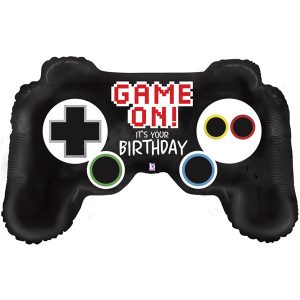 Game Controller Birthday supershape foil