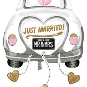 Just Married Car Foil Balloon
