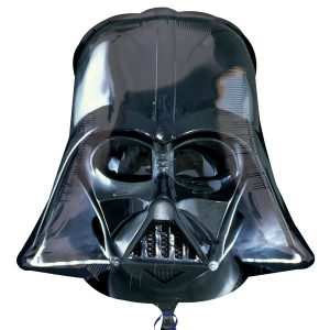 Star Wars Darth Vader head foil cluster