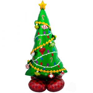 59" Christmas Tree Airloonz Foil Balloon