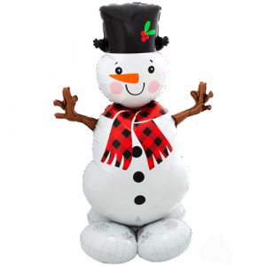 55" Snowman Airloonz Foil Balloon