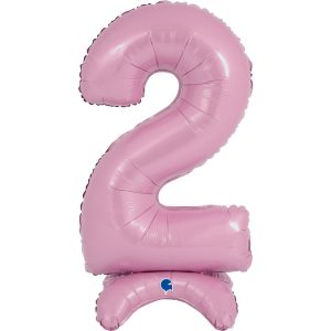 25" Pastel Pink Standup numbers