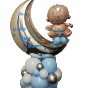 Crescent and Baby on organic base display