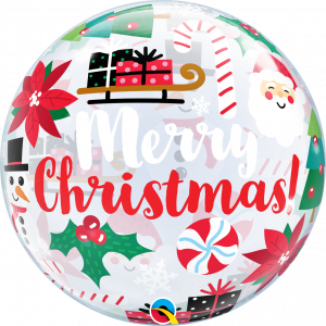 Christmas Assortment Bubble Balloon