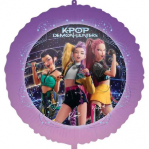K-Pop Demon Hunters foil table cluster